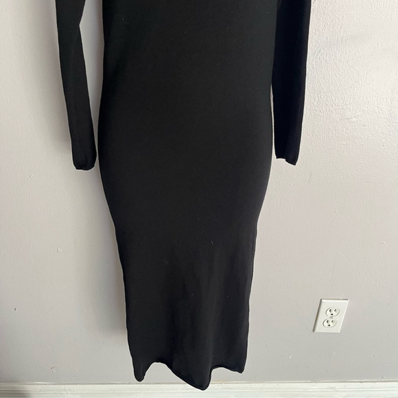 Armarium Italy Black ‘Debra’ Merino Wool Sweater Dress Small - Picture 9 of 16
